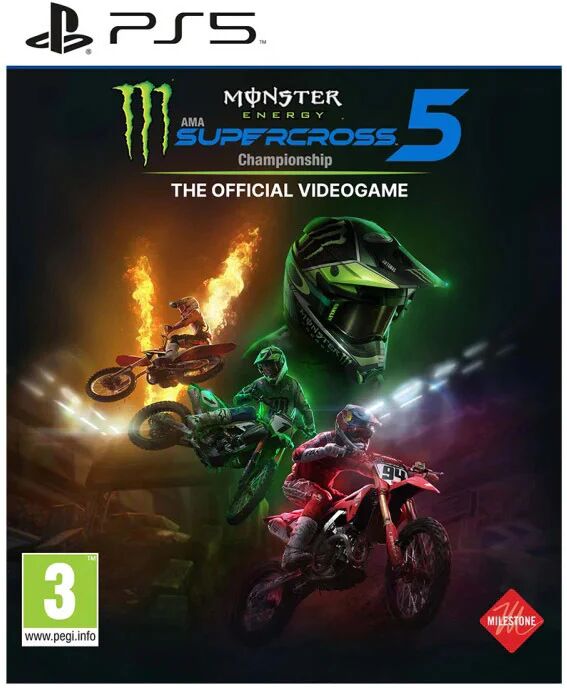 Monster Cable Energy Supercross 5 - PlayStation 5