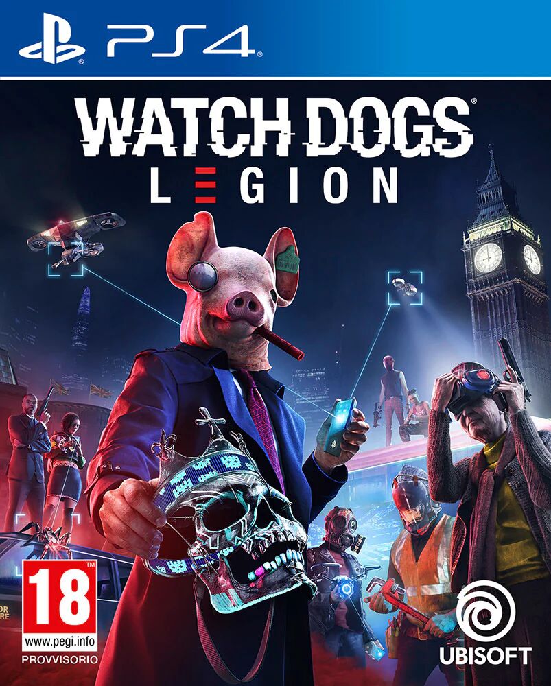 Ubisoft Watch Dogs: Legion, PS4 Standard PlayStation 4