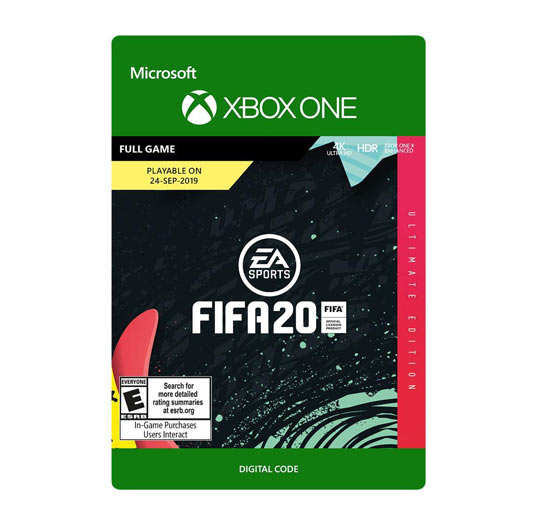 XboxONE FIFA 20 Ultimate Edition
