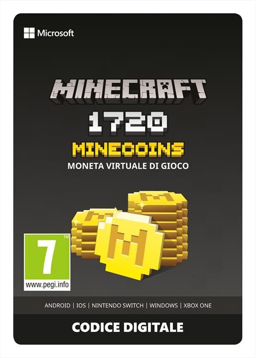 Microsoft Minecraft 1720 Minecoins Esd