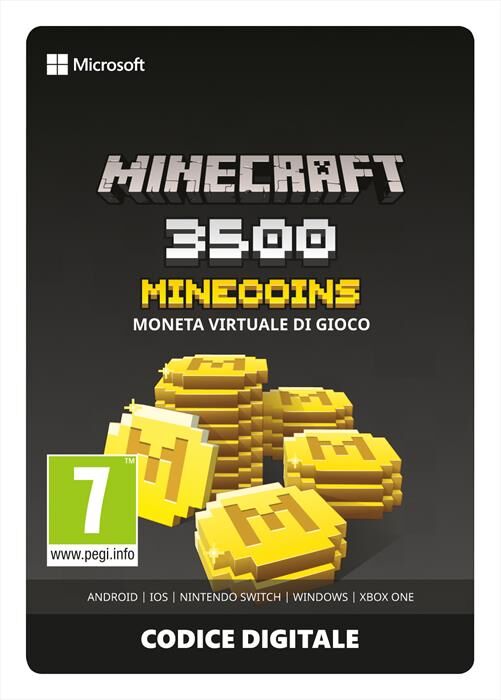 Microsoft Minecraft 3500 Minecoins Esd