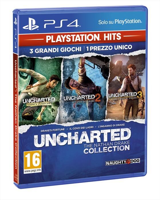 Sony Uncharted Nathan Drake Collection (ps4) Ps Hits