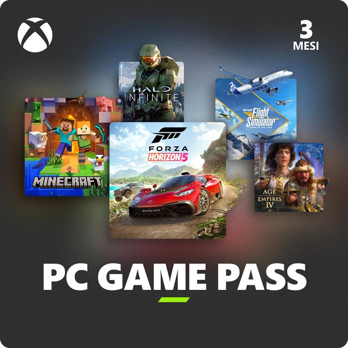 Microsoft Gamepass Per Pc 3 Mesi