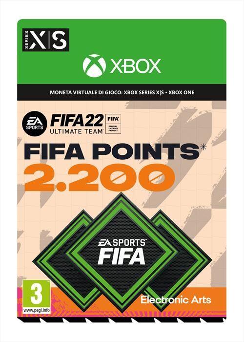 Microsoft Fifa 22 Fut 2200 Points