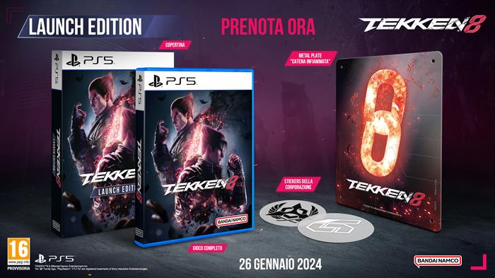 NAMCO Tekken 8 Launch Limited Edition (day 1 Ed.) Ps5