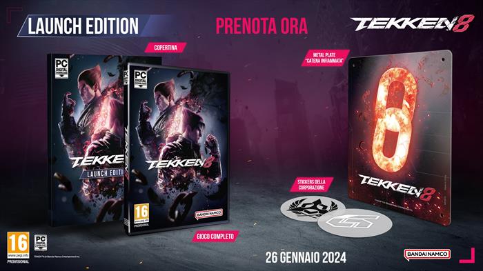 NAMCO Tekken 8 Launch Limited Edition (day 1 Ed) Pc