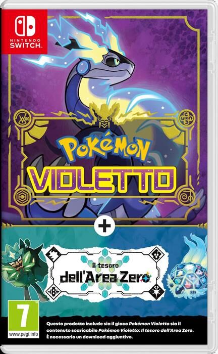 Nintendo Bundle Pack Pokémon Violetto + Il Tesoro Dell’area