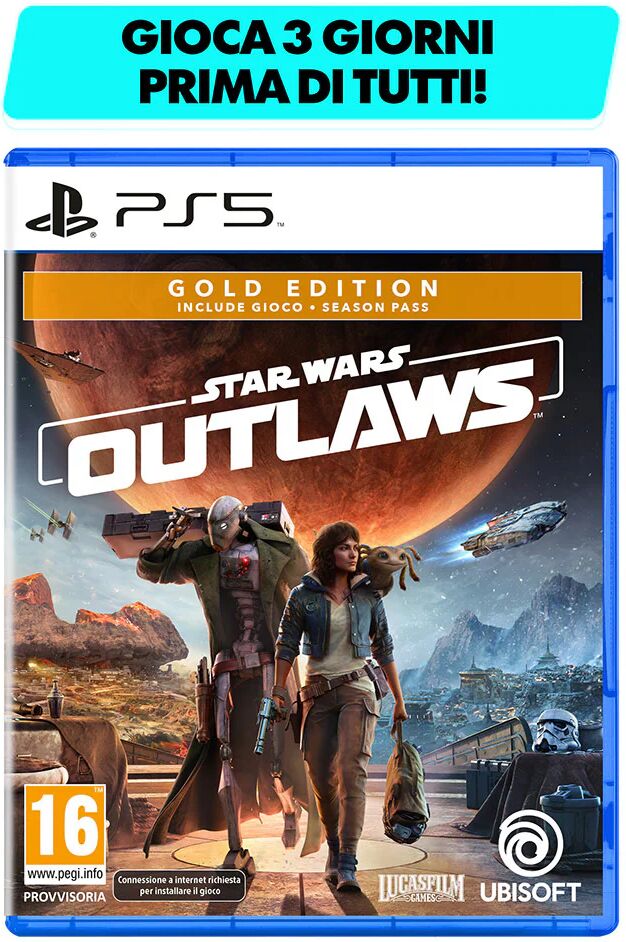 Star Wars Outlaws Gold Edition, PlayStation 5