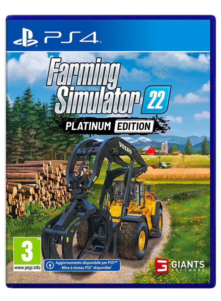 MT Distribution Farming Simulator 19: Platinum Edition Platino ITA PlayStation 4