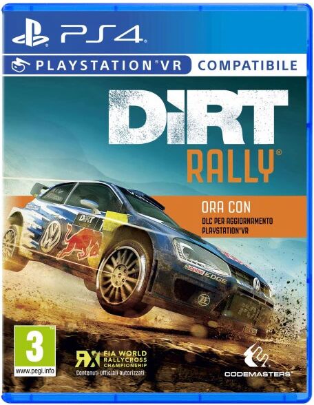 Codemasters DiRT Rally VR, PS4 Standard Inglese PlayStation 4