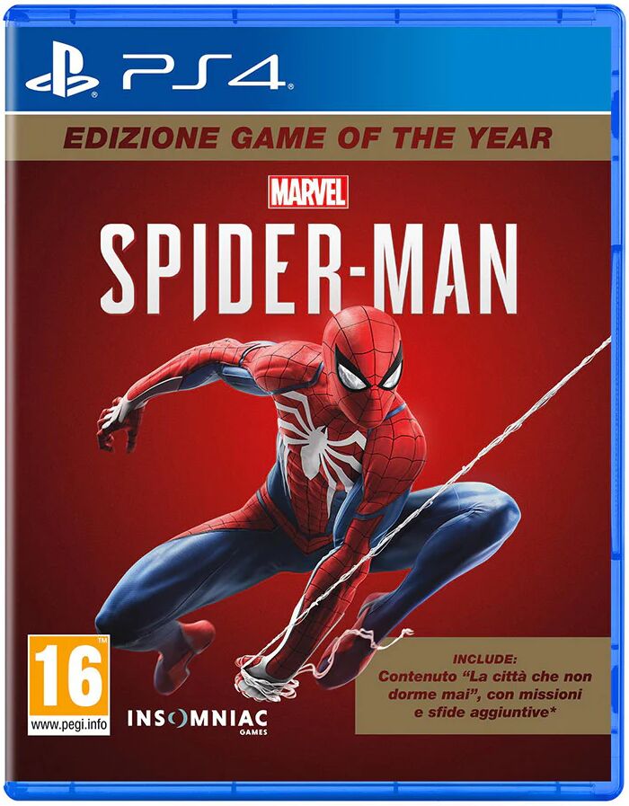 Marvel's Spider-Man Game Of The Year - PlayStation 4