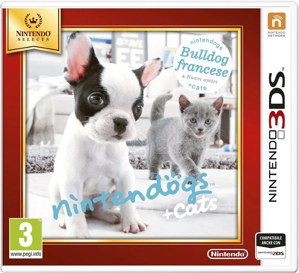 Nintendogs + Cats: Bulldog Francese ITA Nintendo 3DS