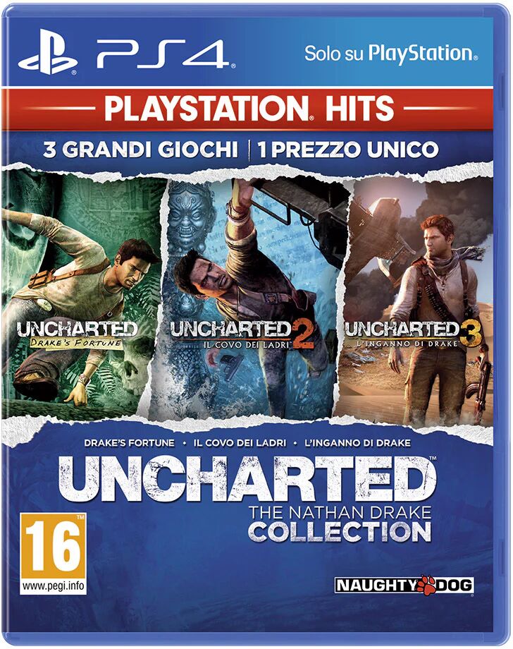 Sony Uncharted: The Nathan Drake Collection, PS Hits, PS4 PlayStation 4