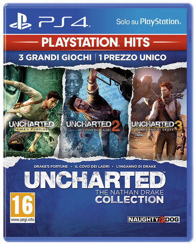 Sony Uncharted: The Nathan Drake Collection, PS Hits, PS4 PlayStation