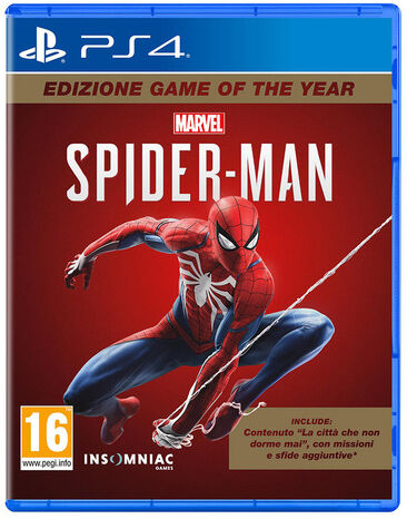 Sony Marvel's Spider-Man Game Of The Year - PlayStation 4