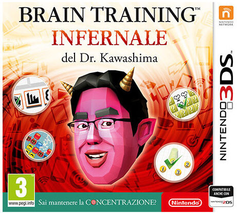 Nintendo Brain Training infernale del Dr. Kawashima, 3DS Standard ITA