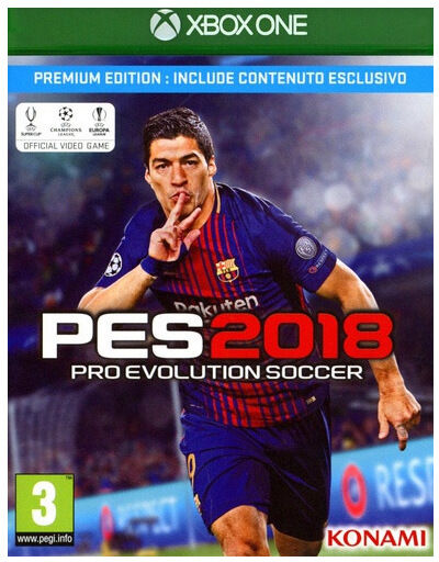 Konami Pro Evolution Soccer 2018 Premium Edition