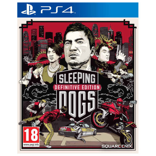 Square Enix Sleeping Dogs Definitive Edition, PS4 Standard Inglese, IT