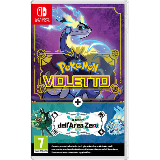 Nintendo Pokémon Violetto + pack espansione Il Tesoro dell’Area Zero - Switch