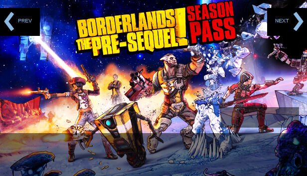 2K Borderlands: The Pre-Sequel Season Pass