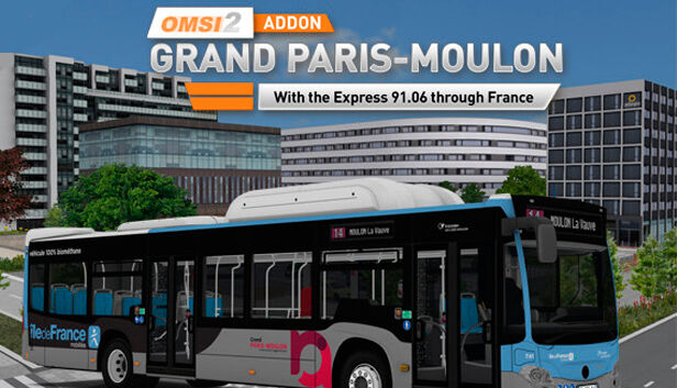 Aerosoft GmbH OMSI 2 Add-on Grand Paris-Moulon