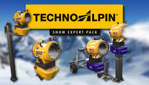 Aerosoft GmbH Winter Resort Simulator - TechnoAlpin - Snow Expert Pack