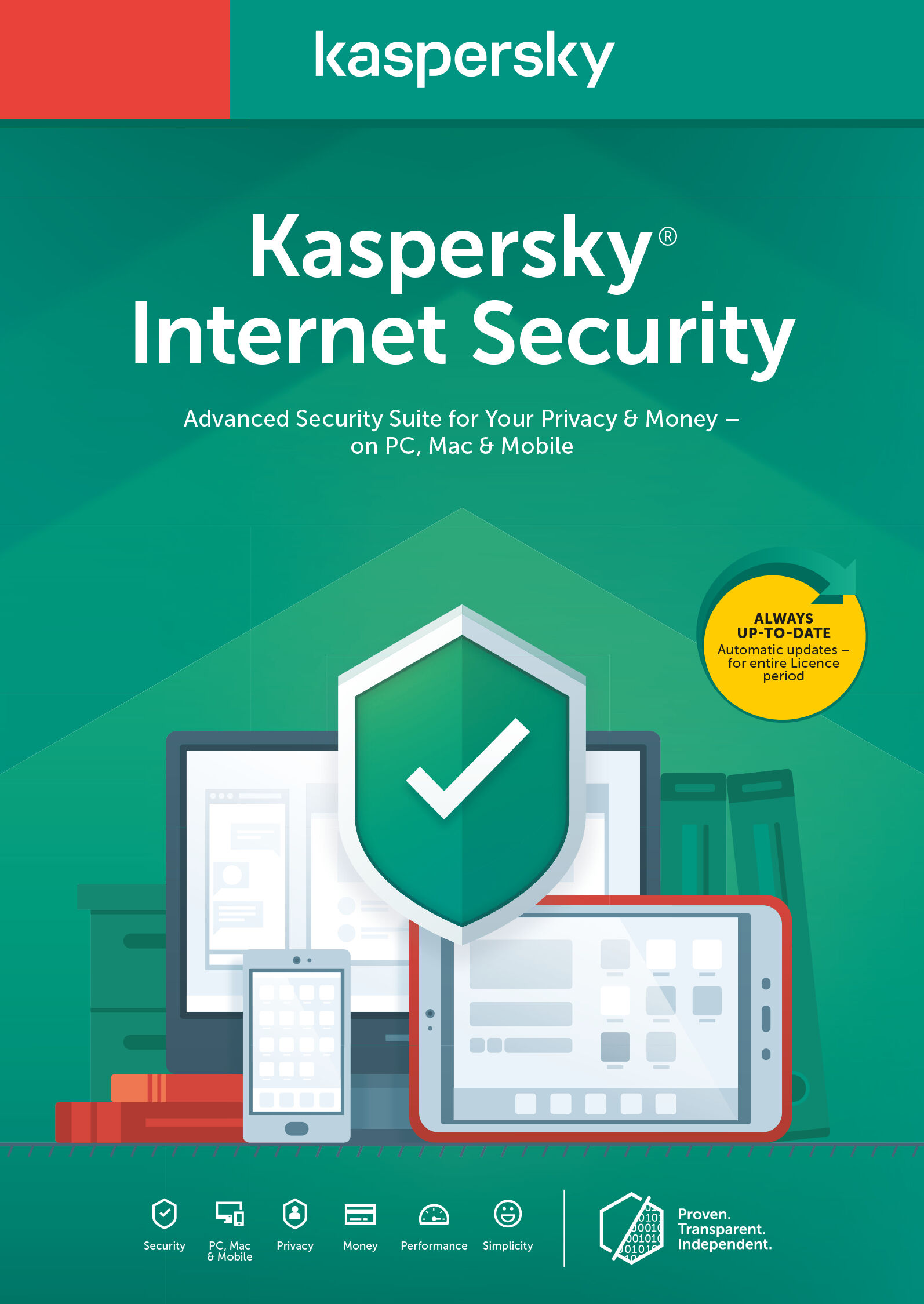 Kaspersky Internet Security 2020 - 5 devices