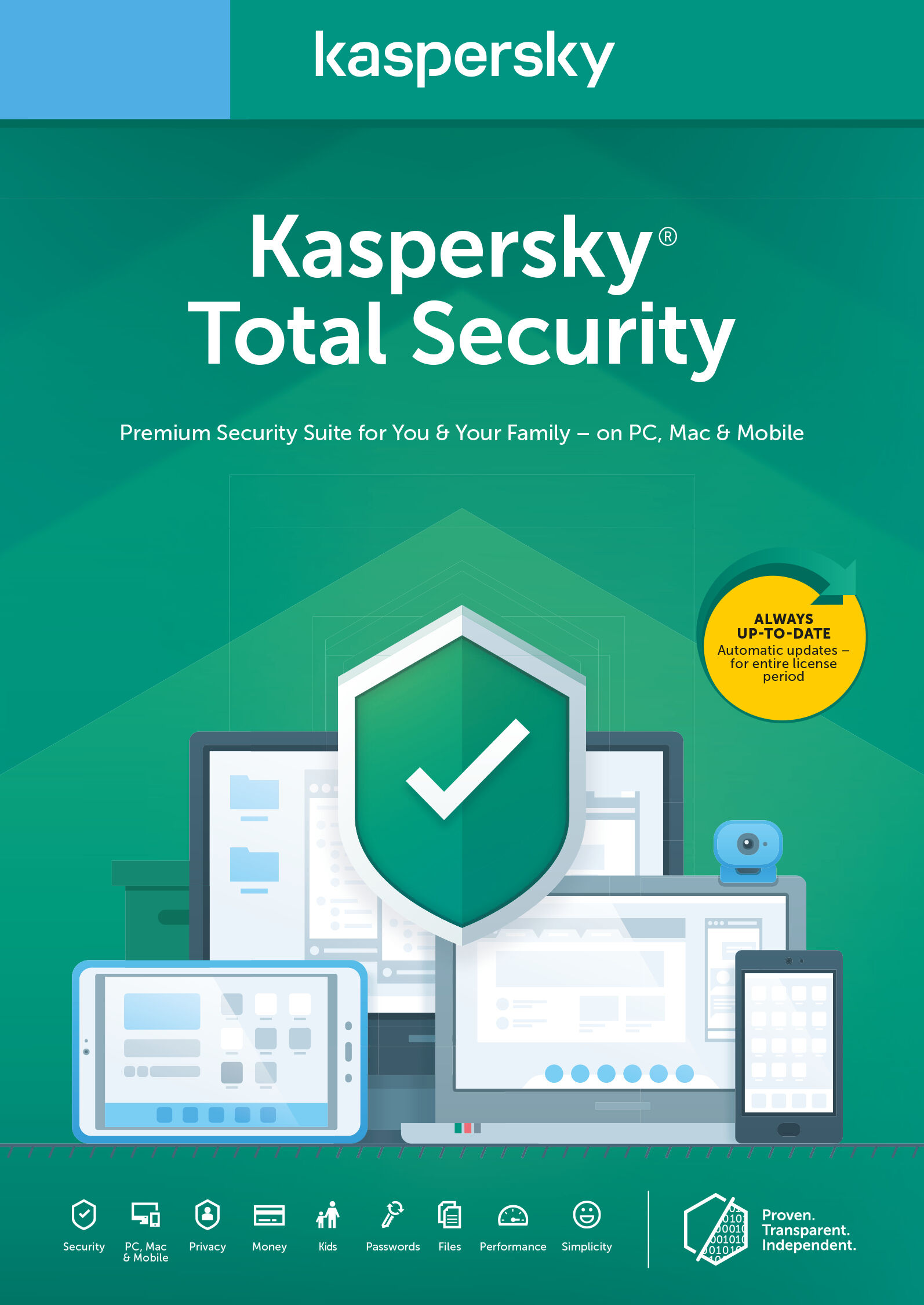 Kaspersky Total Security 2020 - 3 devices