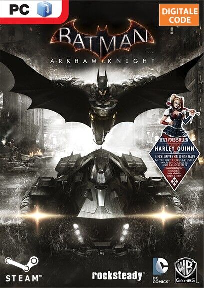 Warner Brothers Batman Arkham Knight PC Steam Download CDKey