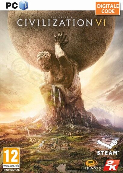 Activision Civilization VI PC Steam CDKey Digitale Download