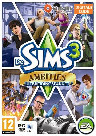 Electronic Arts De Sims 3 Ambities Uitbreidingspakket Origin key Digitale Download