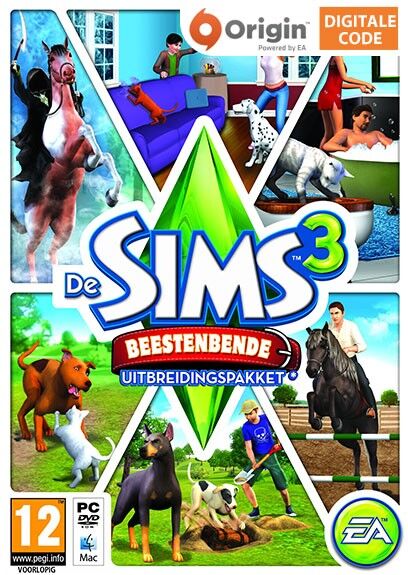 Electronic Arts De Sims 3 Beestenbende Origin key Digitale Download
