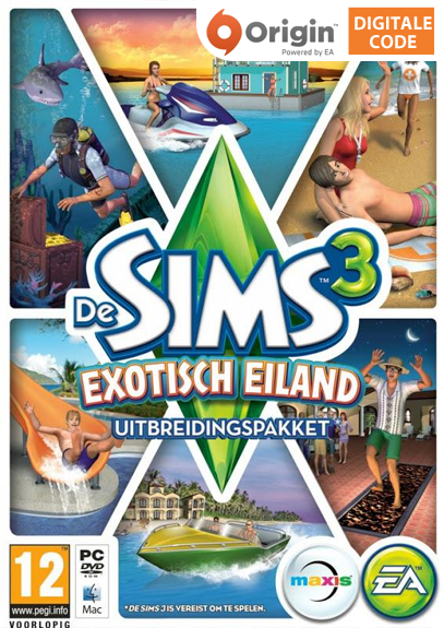 Electronic Arts De Sims 3 Exotisch Eiland Origin key Digitale Download