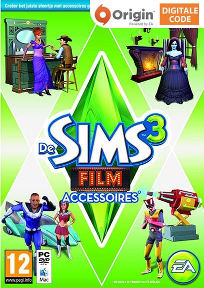Electronic Arts De Sims 3 Film Accessoires Origin key Digitale Download