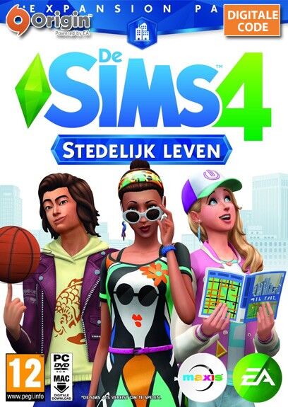 Electronic Arts De Sims 4 Stedelijk Leven Origin Key