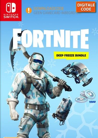 Nintendo Fortnite Deep Freeze Bundel Nintendo Switch Digitale eshop Code