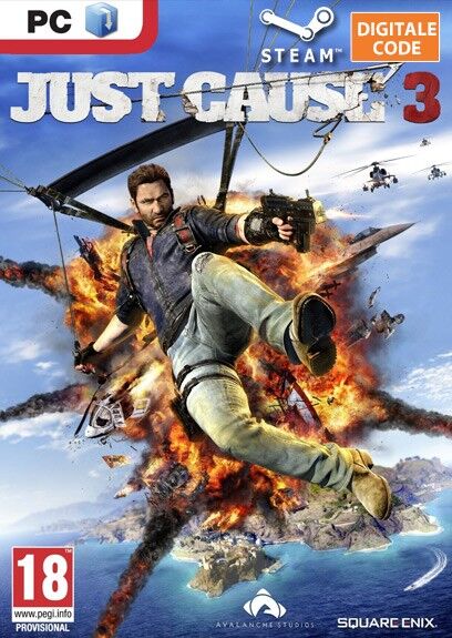 Square Enix Just Cause 3 PC Steam Download CDKey