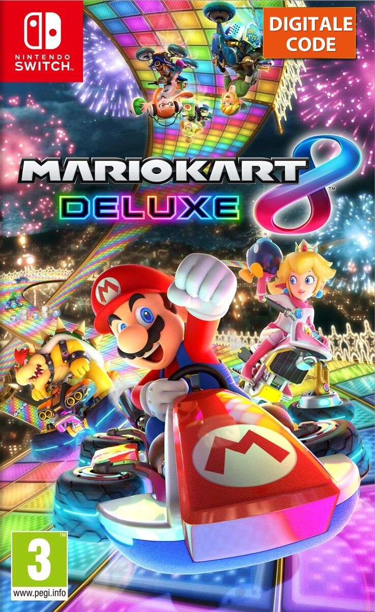 Nintendo Mario Kart 8 Deluxe Nintendo Switch Digitale eshop Code