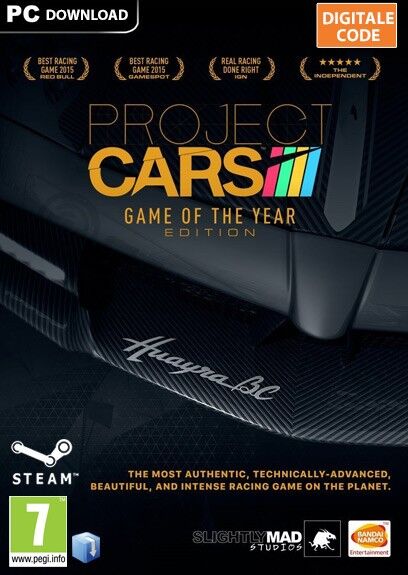 Electronic Arts Project Cars Game of the Year Edition PC Game Key Download
