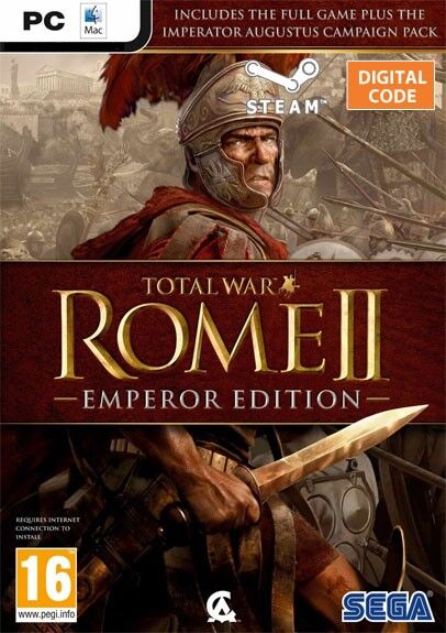 Sega Total War: Rome 2 II Emperor Edition PC Steam Key/Code