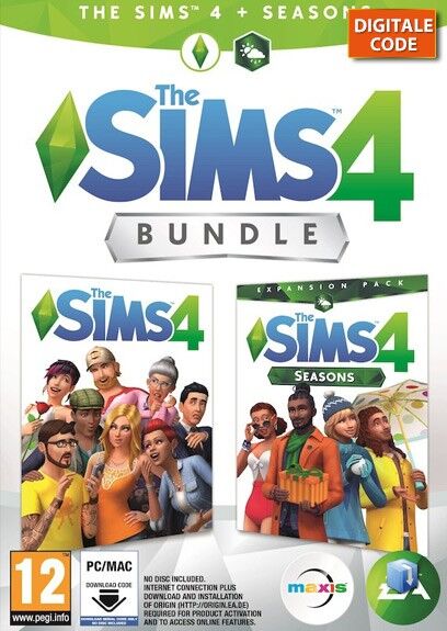 Electronic Arts De Sims 4 + Jaargetijden Bundel Download GameKey