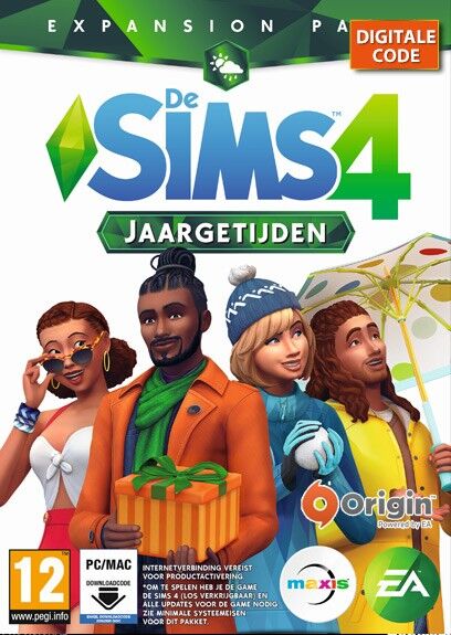 Electronic Arts De Sims 4 Jaargetijden uitbreiding Origin Key