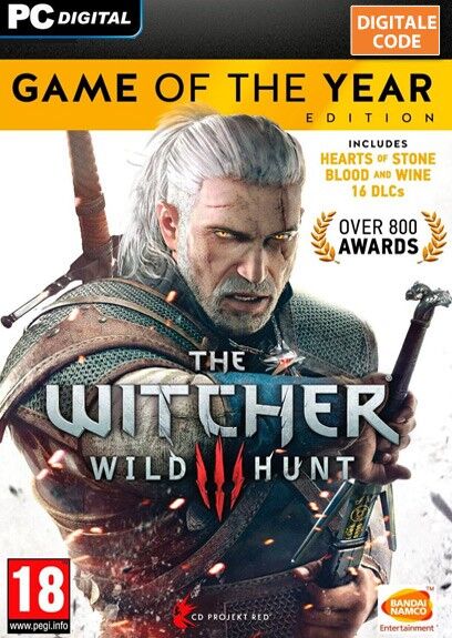 Steam The Witcher 3 Game of the Year Edition PC GOG Game Key