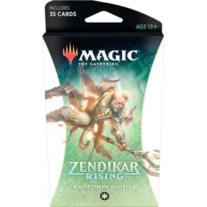 Magic The Gathering Magic Zendikar Rising Theme White Theme Booster - 35 hvite kort