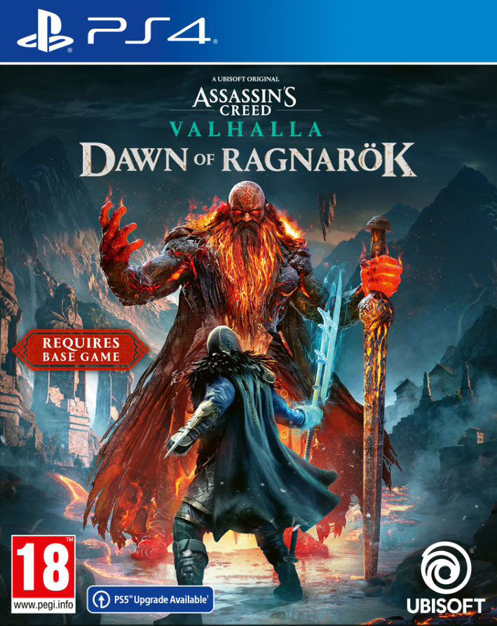 UbiSoft Assassins Creed Valhalla Ragnarok PS4 Dawn of Ragnarok Expansion