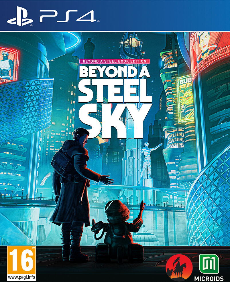 Microids Beyond A Steel Sky PS4 Steelbook Edition