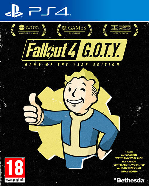 Fallout 4 GOTY Edition PS4 Game of the Year Edition
