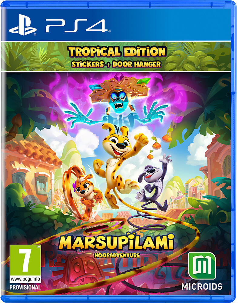 Microids Marsupilami Hoobadventure PS4 Tropical Edition