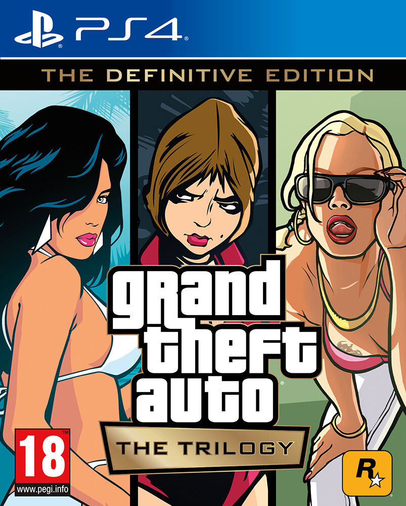 Take 2 Grand Theft Auto The Trilogy PS4 The Definitive Edition