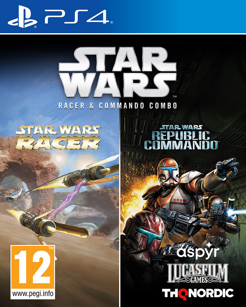 Star Wars Racer & Commando Combo PS4